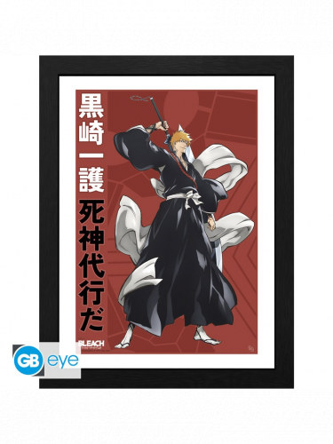 Plakat w ramce Bleach - Ichigo