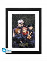 Plakat w ramce Jujutsu Kaisen - Team Picture