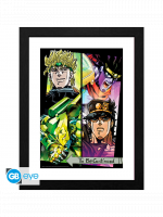 Plakat w ramce Jojo's Bizarre Adventure - Dio & Jotaro