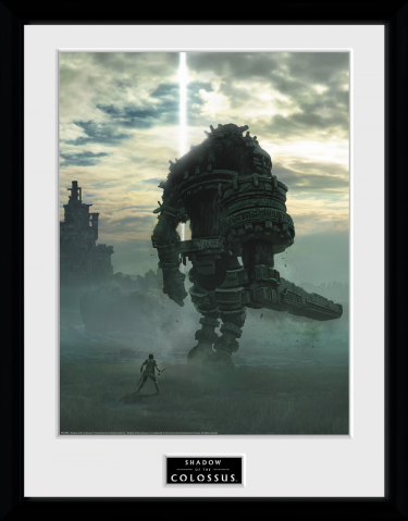 Shadow of the Colossus Plakat w Ramce - Key Art