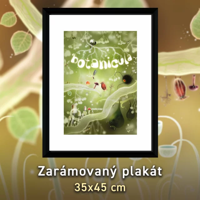 Oprawiony plakat Xzone Originals - Botanicula