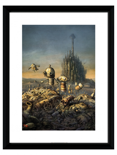 Oprawiony plakat Xzone Originals - Machinarium