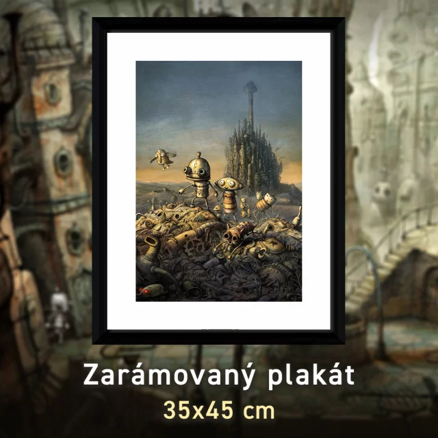 Oprawiony plakat Xzone Originals - Machinarium