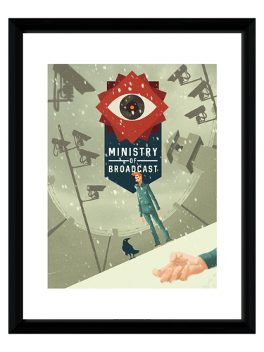 Oprawiony plakat Xzone Originals - Ministry of Broadcast