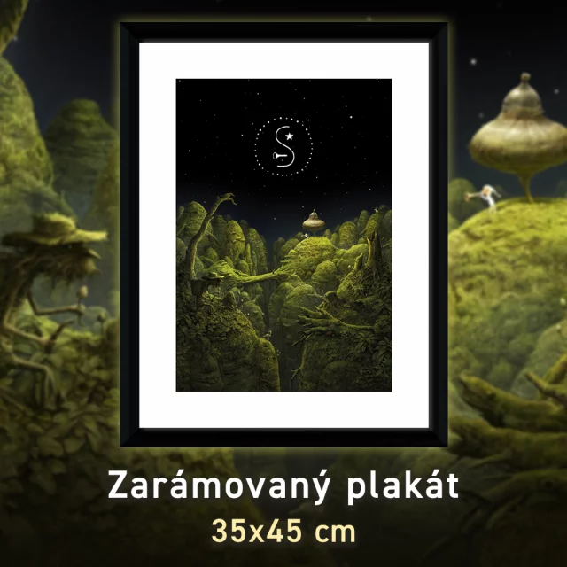 Oprawiony plakat Xzone Originals - Samorost 3