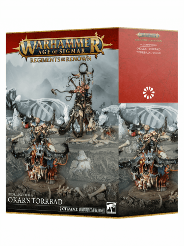 W-AOS: Ogor Mawtribes - Okar’s Torrbad (2 figurki)