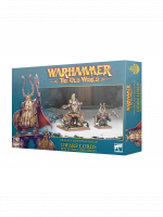 Warhammer The Old World - Dwarfen Mountain Holds - Dwarf Lords with Shieldbearers (2 figurki)