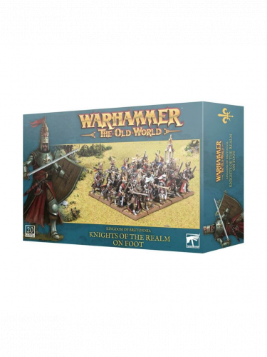 Warhammer The Old World - Kingdom of Bretonnia - Rycerze Królestwa na Piechocie