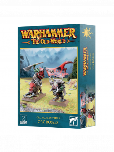 Warhammer The Old World - Orc & Goblin Tribes - Orc Bosses (2 figurki)