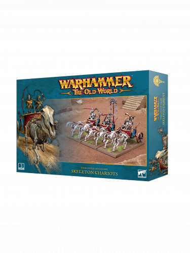 Warhammer The Old World - Tomb Kings of Khemri - Skeleton Chariots (3 figurki)