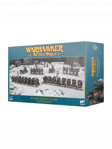 Warhammer The Old World - Warriors of Chaos - Battalion (44 figurek) -> Warhammer The Old World - Warriors of Chaos - Battalion (44 figurek)