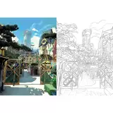 Kolorowanki dla dorosłych Arcane: The Official Colouring Book ENG - Książka