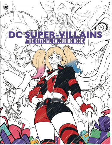 Kolorowanki dla dorosłych DC: Super-Villains - The Official Colouring Book