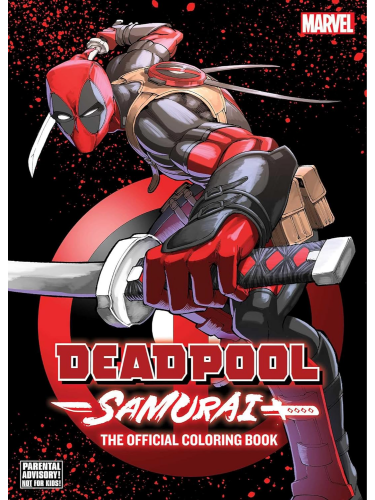 Kolorowanki dla dorosłych Marvel - Deadpool: Samurai:  The Official Coloring Book