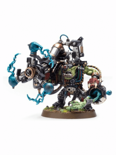 W40k: Orks - Big Mek with Shokk Attack Gun (1 figurka)