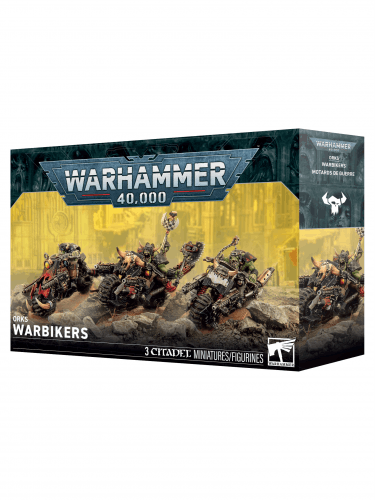 W40k: Orks - Warbikers (3 figurki)