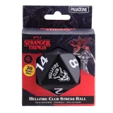 Antistresový míček Stranger Things - Hellfire Club D20