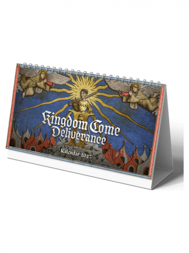 Kalendarz Kingdom Come: Deliverance II 2027 (biurkowy) CZ
