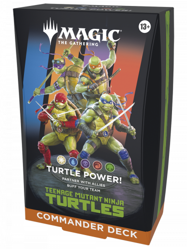Karetní hra Magic: The Gathering Teenage Mutant Ninja Turtles - Turtle Power! Commander Deck
