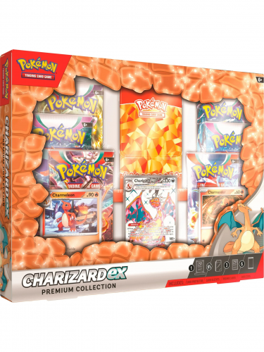 Gra karciana Pokémon TCG - Charizard ex Kolekcja Premium