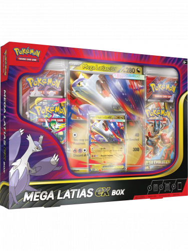 Gra karciana Pokémon TCG: ex Box - Mega Latias