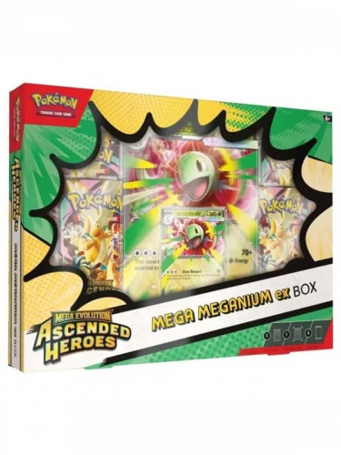 Gra karcianba Pokémon TCG: Mega Evolution - Ascended Heroes ex Box - Mega Meganium