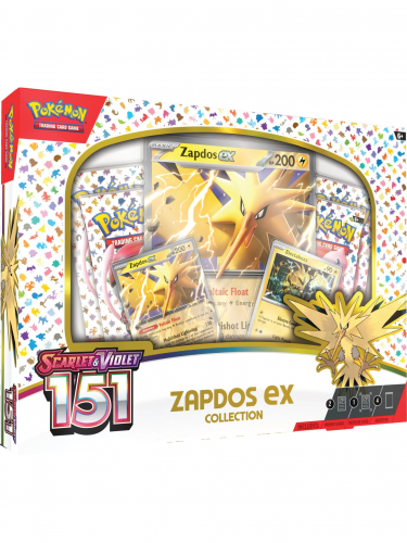 Gra karciana Pokémon TCG: Scarlet & Violet 151 - Zapdos ex Collection