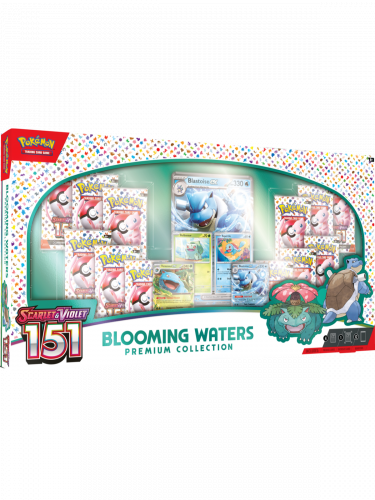 Gra karciana Pokémon TCG: Scarlet & Violet 151 - Blooming Waters Premium Collection