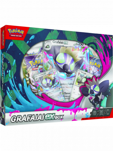 Gra karciana Pokémon TCG: Scarlet & Violet ex Box - Grafaiai ex