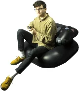 Paladone Playstation Inflatable Gaming Chair