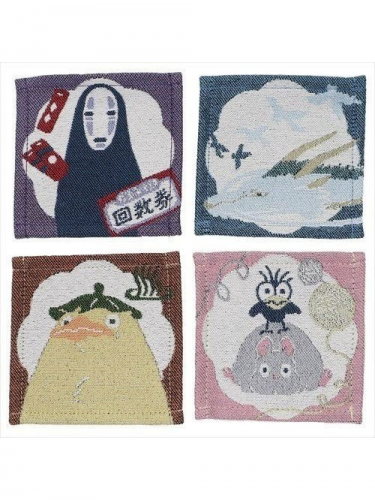 Podkładka pod szklanki Studio Ghibli - Spirited Away (4 szt.)
