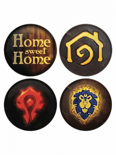 Podkładki World of Warcraft - Symbols (4 szt.)