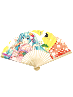 Wachlarz Hatsune Miku - Hatsune Miku & Twins Kimono