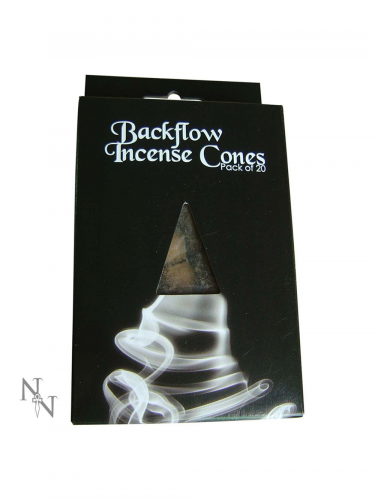 Kadzidełka stożkowe Backflow Incense Cones - Rose (20 szt.)