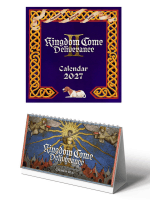 Zestaw kalendarzy Kingdom Come: Deliverance II 2027 (biurkowy + ścienny) ENG   