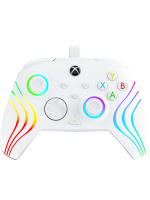 Kontroler przewodowy do Xbox - PDP Afterglow Wave White (X|S, One, Windows)