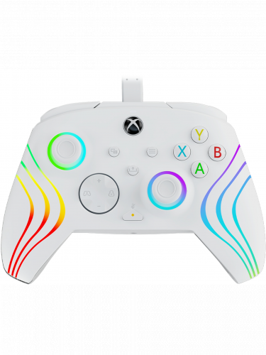 Kontroler przewodowy do Xbox - PDP Afterglow Wave White (X|S, One, Windows) (XBOX)