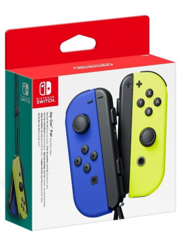 Kontrolery Joy-Con - Blue/Neon Yellow (SWITCH)