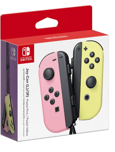 Kontrolery Joy-Con - Pastel Pink/Yellow (SWITCH)