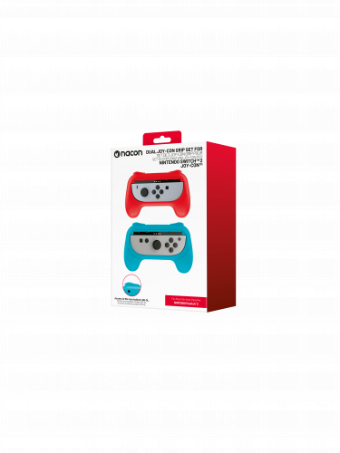 Zestaw uchwytów do kontrolerów Joy-Con 2 – Red & Blue