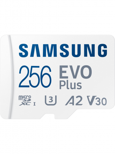 Karta pamięci Samsung micro SDXC 256GB EVO Plus + SD adapter (SWITCH)