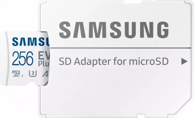 Paměťová karta Samsung micro SDXC 256GB EVO Plus + SD adaptér