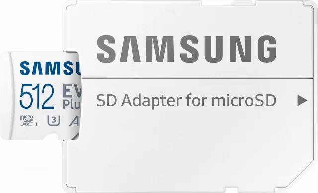 Paměťová karta Samsung micro SDXC 512GB EVO Plus + SD adaptér