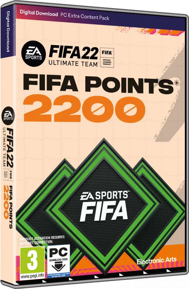 FIFA 22 - 2200 FUT POINTS (PC) - Piłka nożna