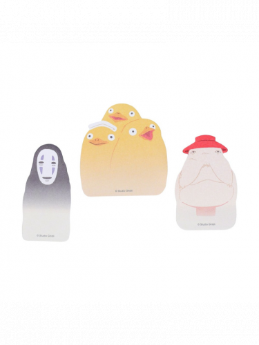 Bloczki samoprzylepne Ghibli - No Face set (3 szt.) (Spirited Away)