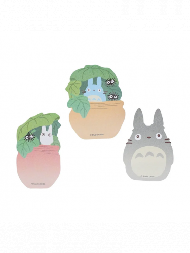 Bloczki samoprzylepne Ghibli - Totoro set (3 szt.) (My Neighbor Totoro)