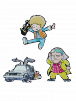 Przypinka Back to The Future - Japanese Style Limited Edition