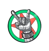 Odznaka Cyberpunk - Silverhand Emblem