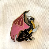 Przypinka Heroes of Might & Magic III - Dragon Pin (Black Dragon)