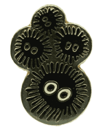Przypinka My Neighbor Totoro - Soot Sprites